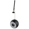 Globo Donovan Hängeleuchte LED Chrom, Schwarz, 1-flammig