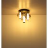 Globo Lacy Deckenleuchte LED Schwarz, 1-flammig