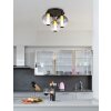 Globo Lacy Deckenleuchte LED Schwarz, 1-flammig
