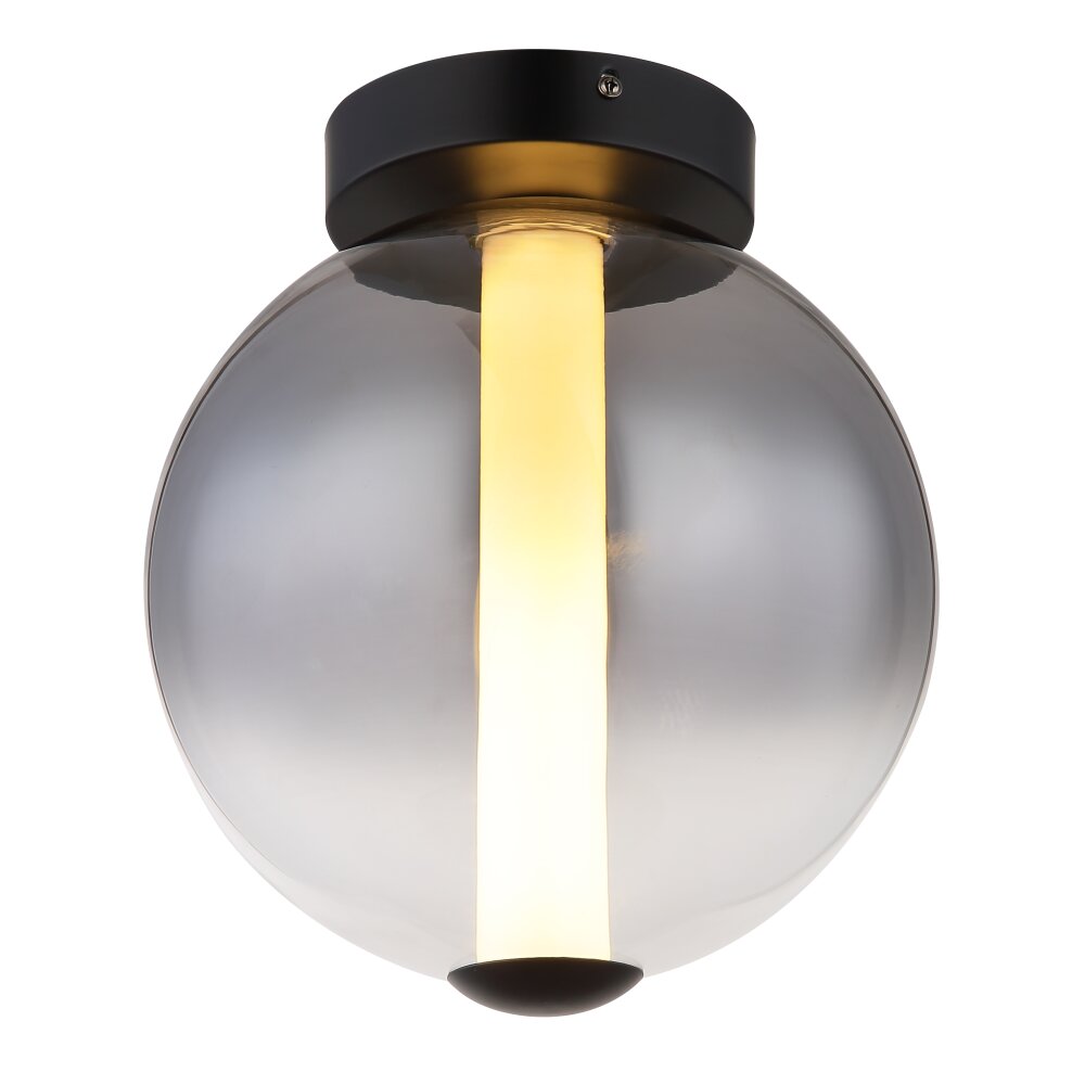 Globo Lacy Deckenleuchte LED Schwarz, 1-flammig main product photo
