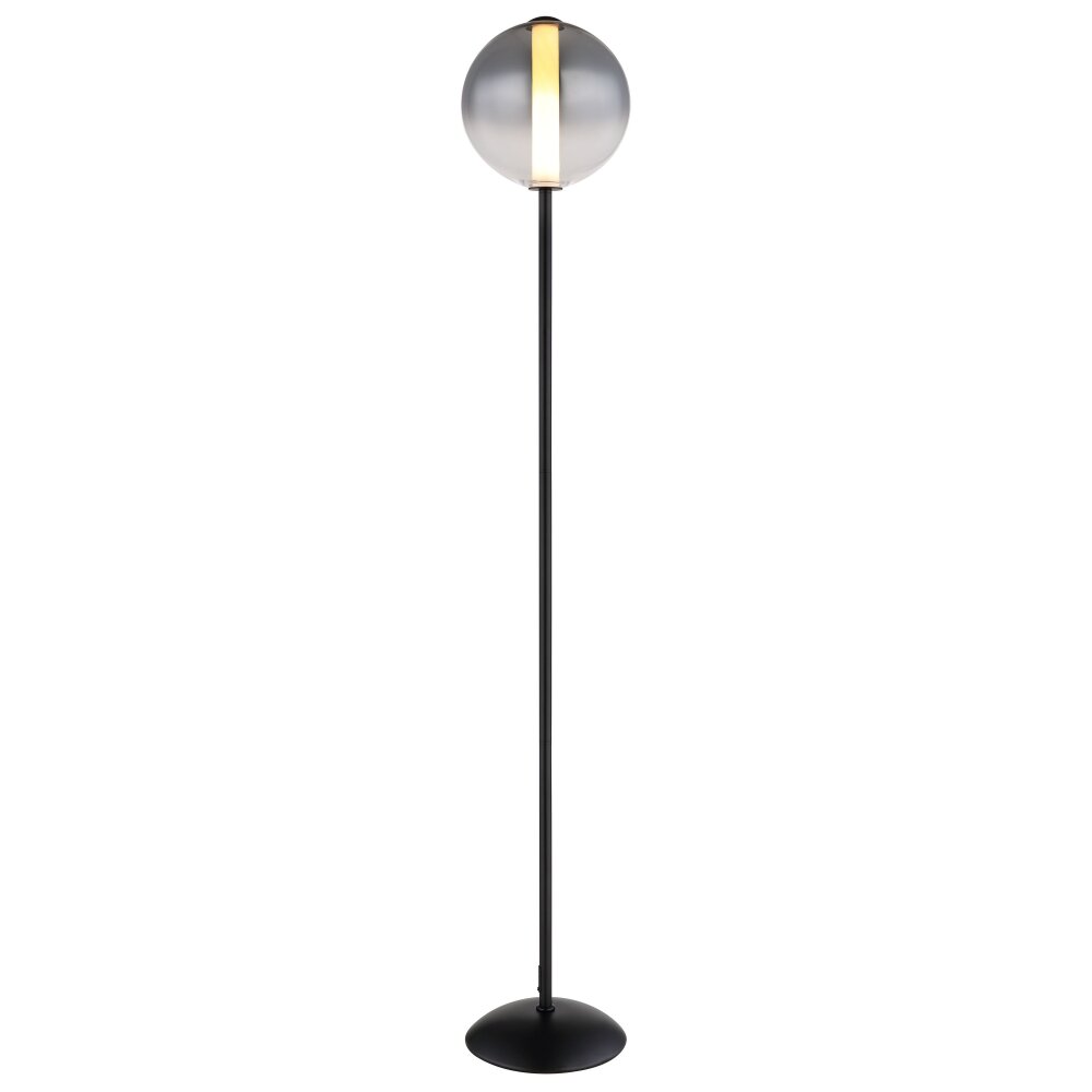 Globo Lacy Stehleuchte LED Schwarz, 1-flammig main product photo