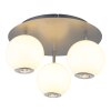 Globo Simmons Deckenleuchte LED Grau, 1-flammig