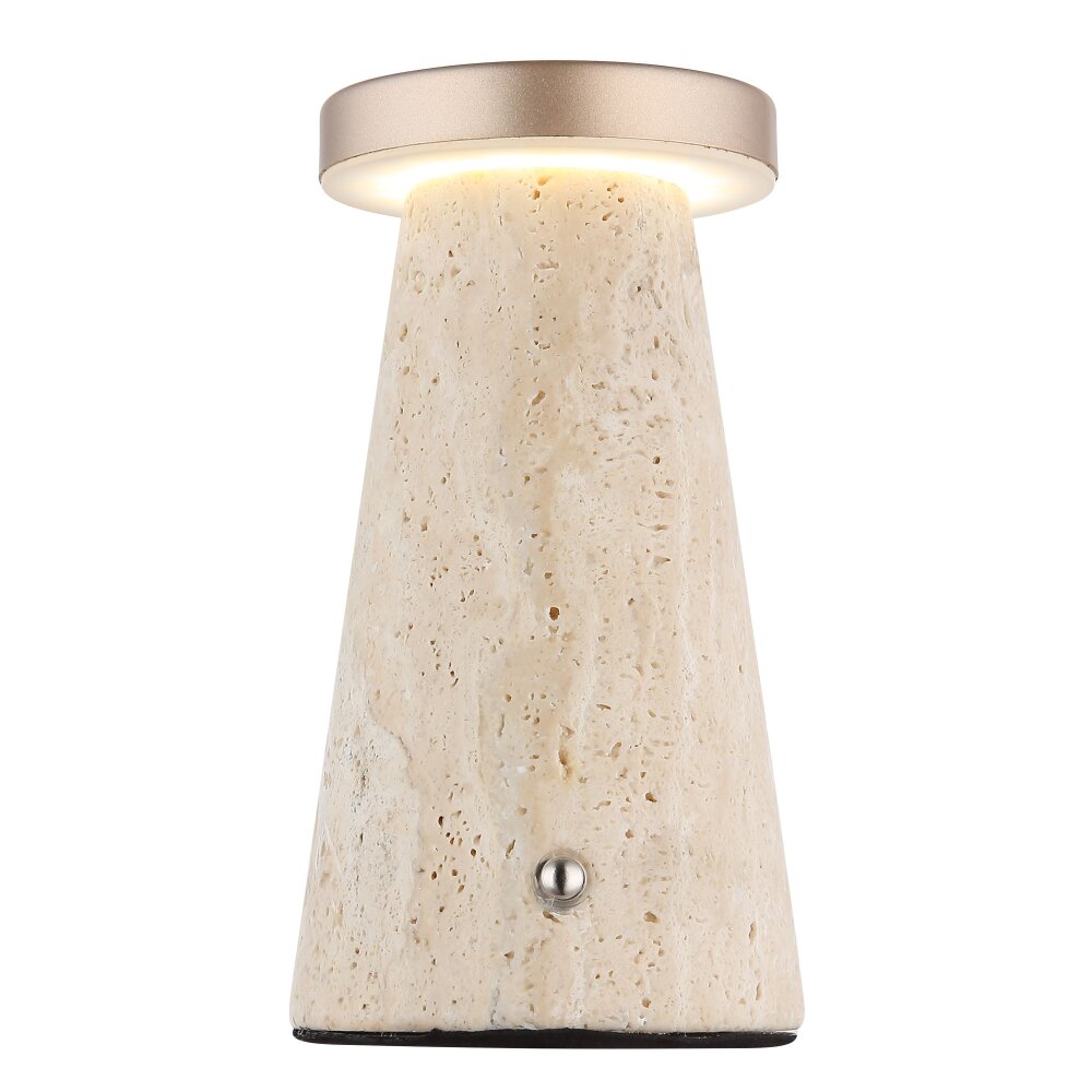 Globo Adina Tischleuchte LED Grau, 1-flammig main product photo