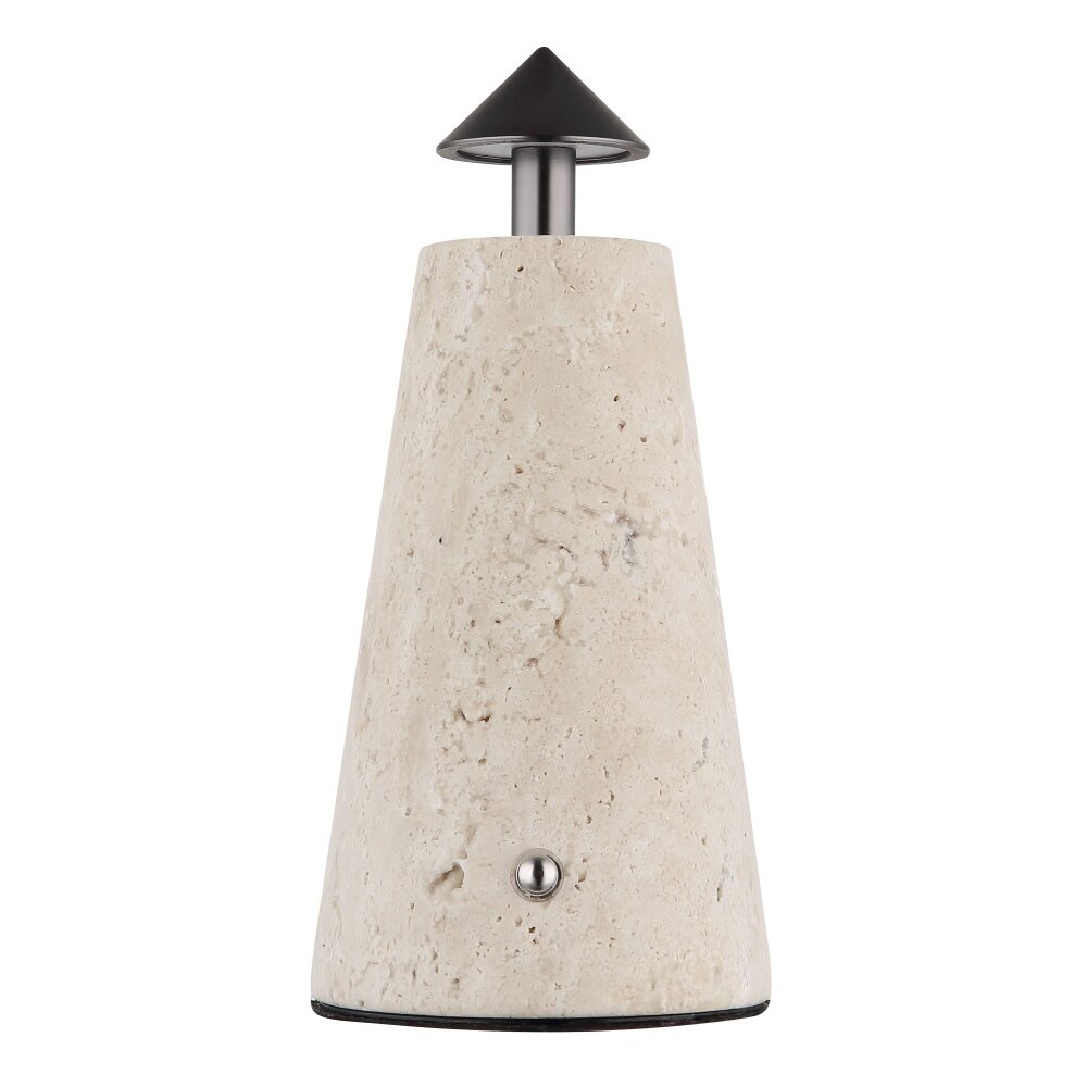 Globo Liva Tischleuchte LED Grau, 1-flammig