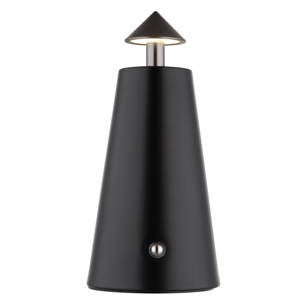 Globo Liva Tischleuchte LED Schwarz, 1-flammig main product photo