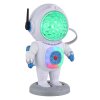 Astronauten Lampe Globo Cosmo Tischleuchte LED Blau, Grau, Weiß, 1-flammig, Farbwechsler