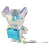 Astronauten Lampe Globo Brondar Tischleuchte LED Rauchfarben, Transparent, Klar, 1-flammig