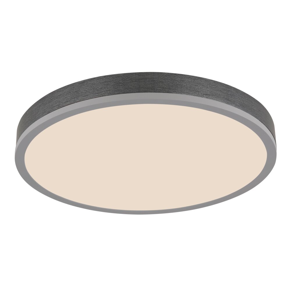 Globo Doro Deckenleuchte LED Grau, Silber, 1-flammig, Fernbedienung main product photo