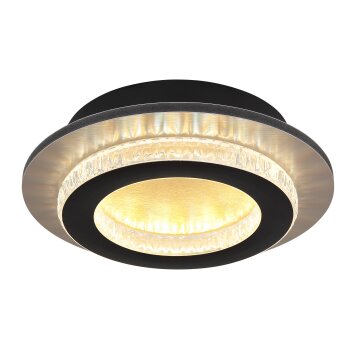 Globo Jayden Deckenleuchte LED Gold, Schwarz, 1-flammig