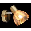 Globo Zachery Wandleuchte Messing, 1-flammig