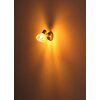 Globo Zachery Wandleuchte Messing, 1-flammig
