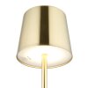Globo Vancouver Tischleuchte LED Gold, 1-flammig