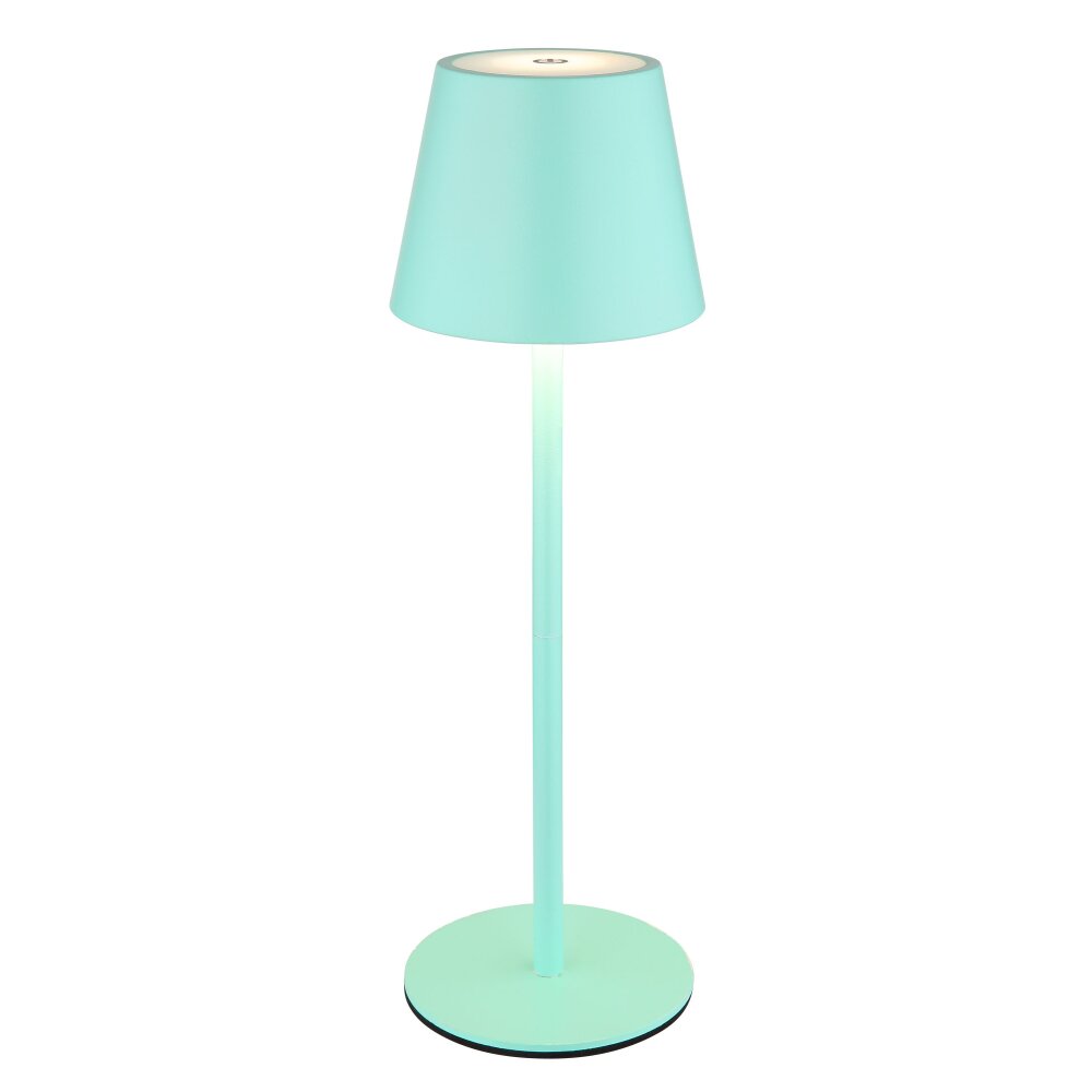 Globo Vannie Tischleuchte LED Grün, 1-flammig main product photo