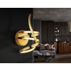Globo Iduna Deckenleuchte LED Gold, 1-flammig