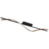 Globo Watkins Deckenleuchte LED Schwarz, 1-flammig