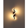Globo Watkins Wandleuchte LED Schwarz, 1-flammig