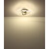 Globo Kombos Deckenleuchte LED Nickel-Matt, 1-flammig