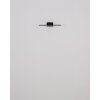 Globo Bennett Wandleuchte LED Schwarz, 1-flammig