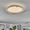 Ipres Deckenleuchte LED Silber, Weiß, 1-flammig