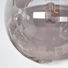 Chehalis Deckenleuchte Glas 12 cm Rauchfarben, 5-flammig