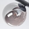 Chehalis Deckenleuchte Glas 12 cm Rauchfarben, 5-flammig