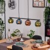 Koyoto Pendelleuchte Glas 15 cm Blau, Grün, Kupferfarben, 4-flammig