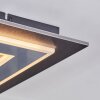 Lidor Deckenleuchte LED Schwarz, 1-flammig