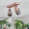 Medelim Deckenleuchte Bronze, 2-flammig