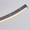 Arlan Deckenleuchte LED Schwarz, 1-flammig