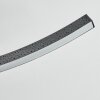 Arlan Deckenleuchte LED Schwarz, 1-flammig