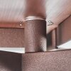 Brina Deckenleuchte LED Braun, 1-flammig