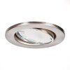 Osran Einbauleuchte 3-er Set LED Nickel-Matt, 3-flammig, Fernbedienung