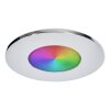 Paron Einbauleuchte 3-er Set LED Chrom, 3-flammig, Fernbedienung