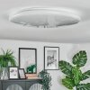 Peran Deckenleuchte LED Weiß, 1-flammig, Farbwechsler