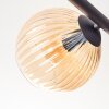 Koyoto Deckenleuchte Glas 15 cm Bernsteinfarben, 5-flammig