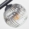 Ripoll Deckenleuchte Glas 15 cm Bernsteinfarben, Klar, Rauchfarben, 6-flammig