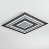 Lidor Deckenleuchte LED Anthrazit, Grau, Schwarz, 1-flammig