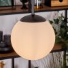 Gastor Hängeleuchte Glas 15 cm Weiß, 3-flammig