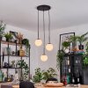 Gastor Hängeleuchte Glas 15 cm Weiß, 3-flammig
