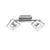 Wofi LEA Deckenlampe Chrom, 2-flammig