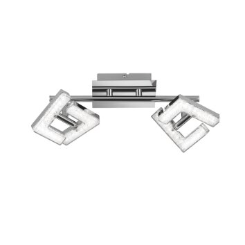Wofi LEA Deckenlampe Chrom, 2-flammig Wofi LEA Deckenlampe Chrom, 2-flammig