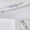 Bonifacio Deckenpanel LED Weiß, 1-flammig