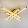 Deckenleuchte Iskut LED Chrom, 4-flammig