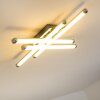 Deckenleuchte Iskut LED Chrom, 4-flammig