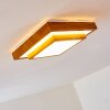 Sora Wood Deckenleuchte LED Weiß, 1-flammig