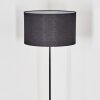 Flemming Stehleuchte 50 cm Schwarz, 1-flammig