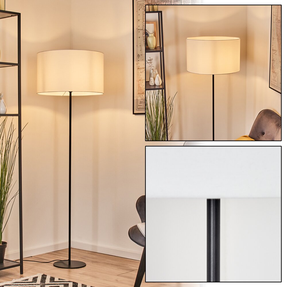 Flemming Stehleuchte 50 cm Schwarz, 1-flammig main product photo