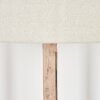 Flemming Stehleuchte 50 cm Naturfarben, Schwarz, 1-flammig