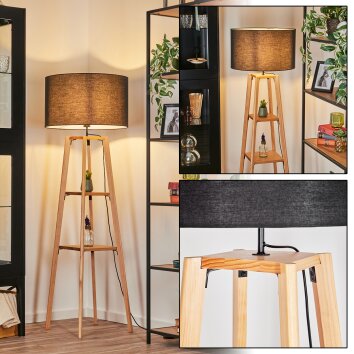 Flemming Stehleuchte 50 cm Naturfarben, 1-flammig