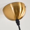 Koyoto Hängeleuchte Glas 30 cm Gold, 1-flammig